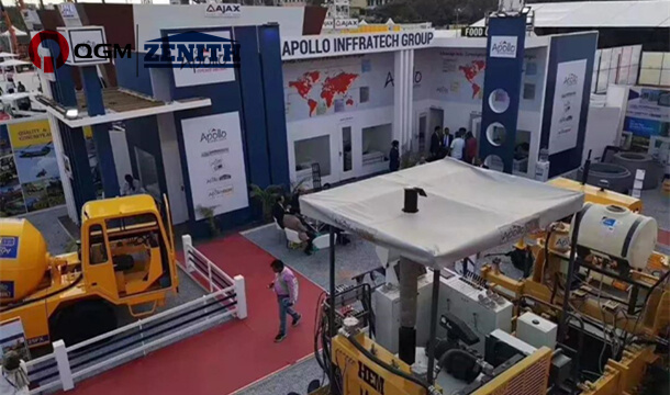 QGM Block Machinery op EXCON 2019, India