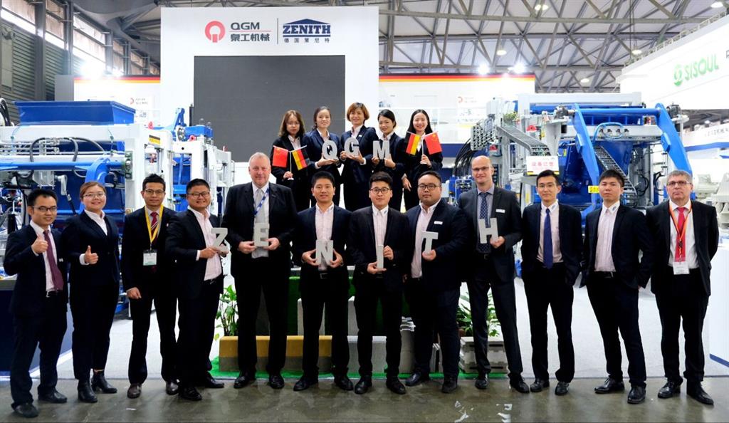 Eén stap hoger, één sprong verder! QGM Group behaalt een perfecte afsluiting van de Bauma China Fair 2018