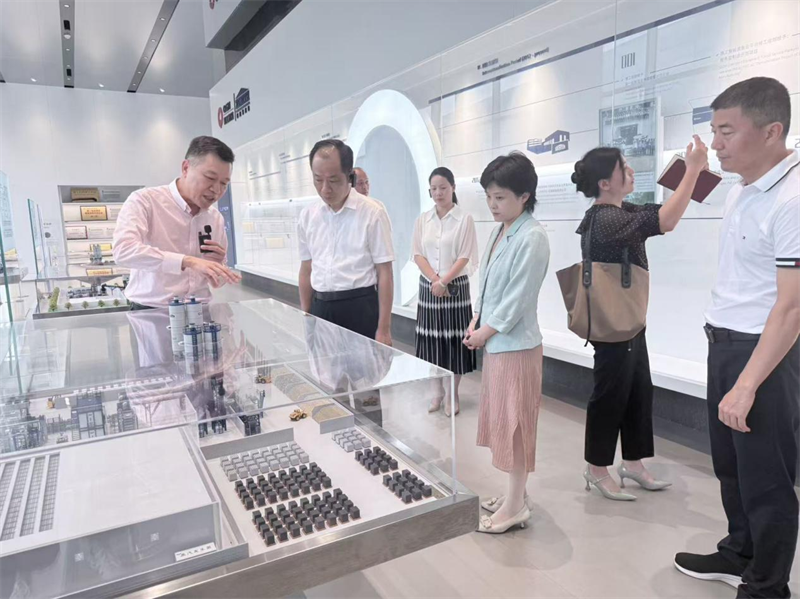 Het speciale democratische toezicht van het gemeentelijke comité van Quanzhou van de Taiwan Democratic Self Government League bezocht Quangong Co., Ltd.