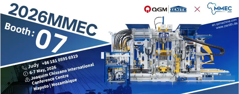Quangong Machinery Co., Ltd. zal op de MMEC-beurs van 2026 hoogefficiënte baksteenmachineoplossingen demonstreren