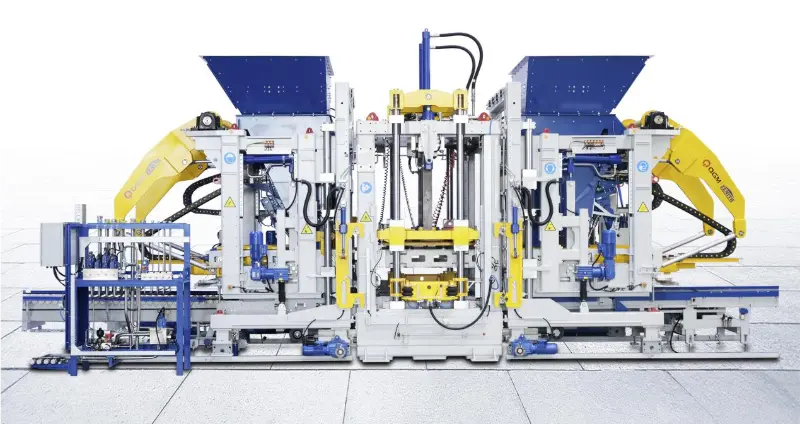 Quangong Road Bestratingssteenmachine - Slimme, uiterst efficiënte oplossing voor hoogwaardige baksteenproductie