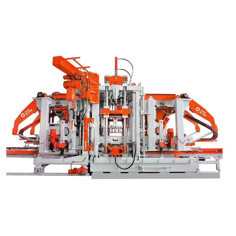 T18 Betonproducten die machine maken