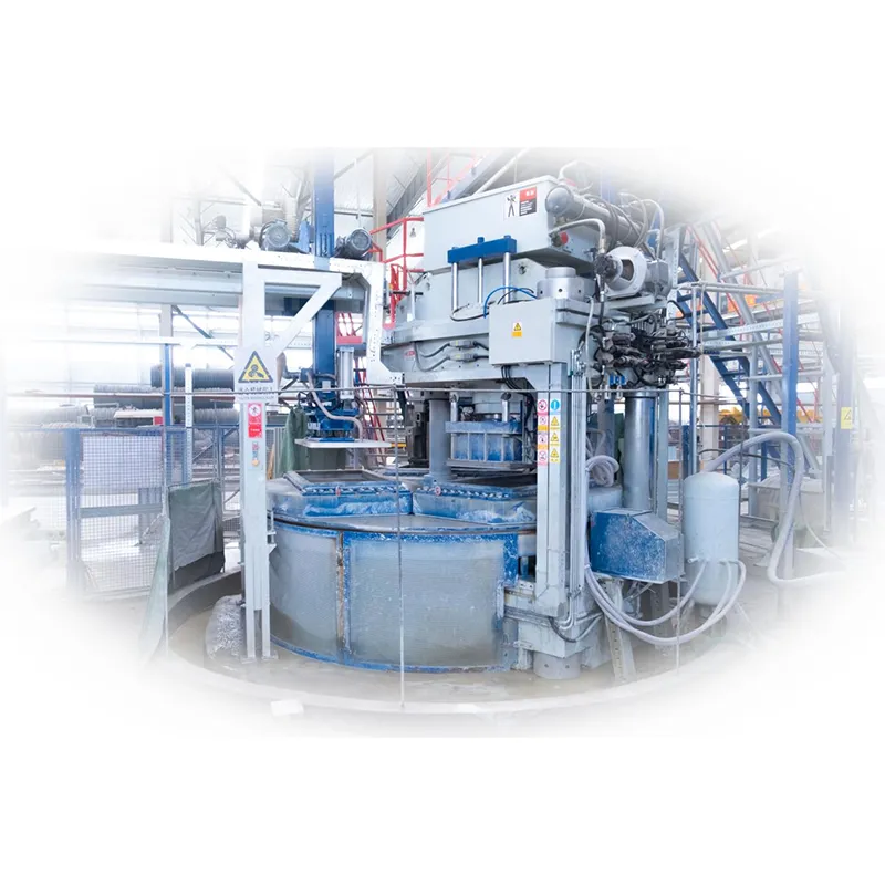 Machine voor het maken van stoepranden